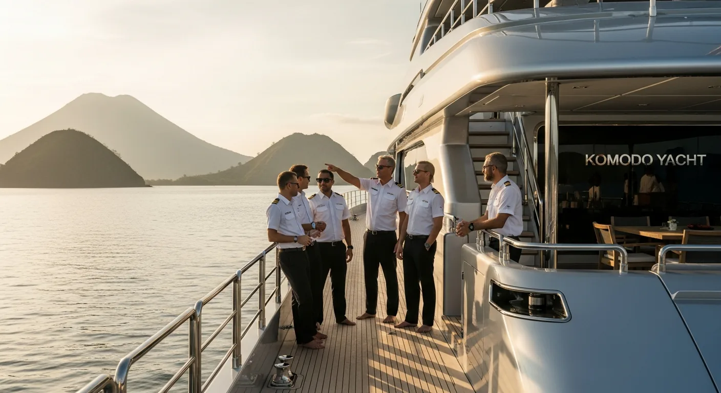 About Private Komodo Yacht — Method, Yacht Brokers, Captains, Trust