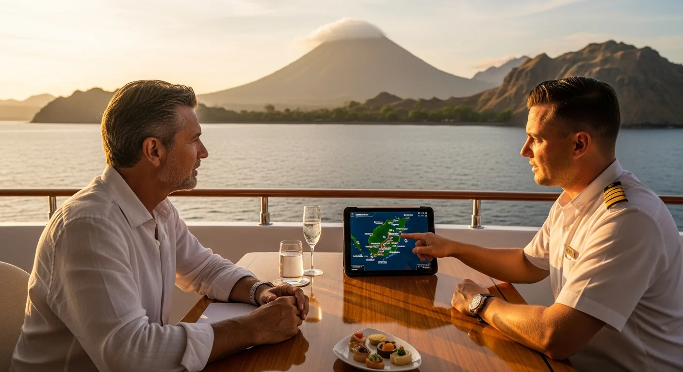 Contact Private Komodo Yacht — Book Your HNW Charter